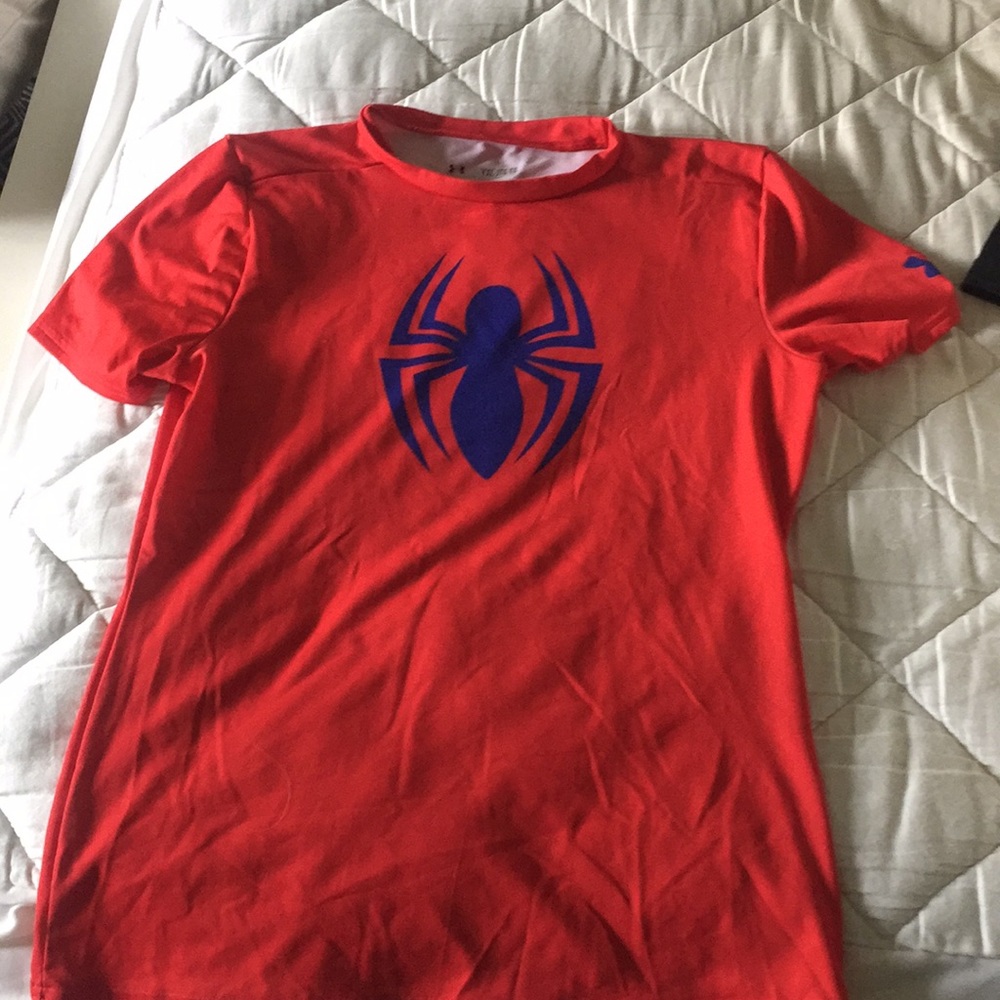 Spider-Man logo compression shirt Under Armour